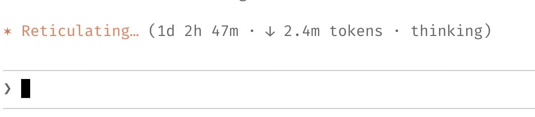 Long running task