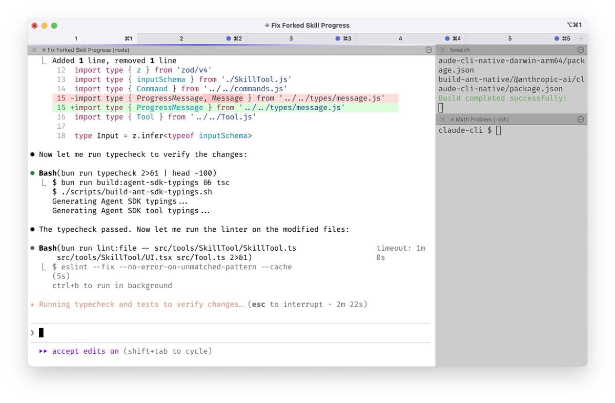 terminal setup