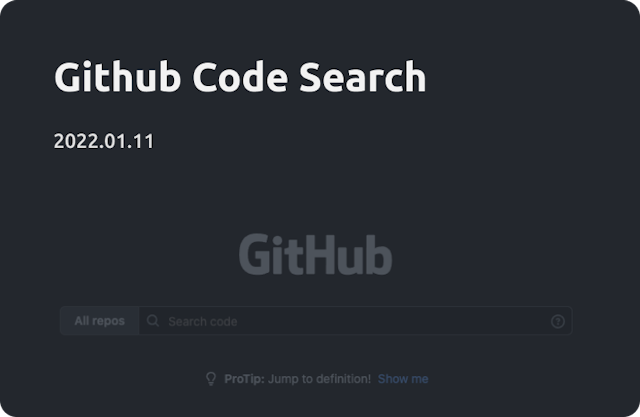 Github Code Search